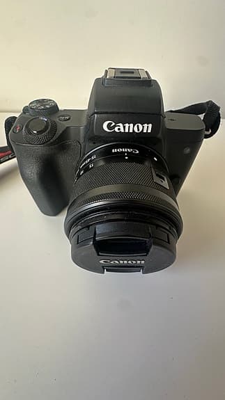 Canon EOS M50 – Komplett Vlogging/Makro-paket (Rode, Extra objektiv)