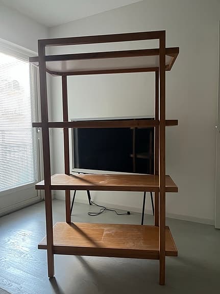 Bloomingville Skye oak bookshelf