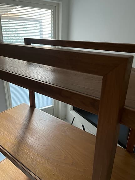 Bloomingville Skye oak bookshelf