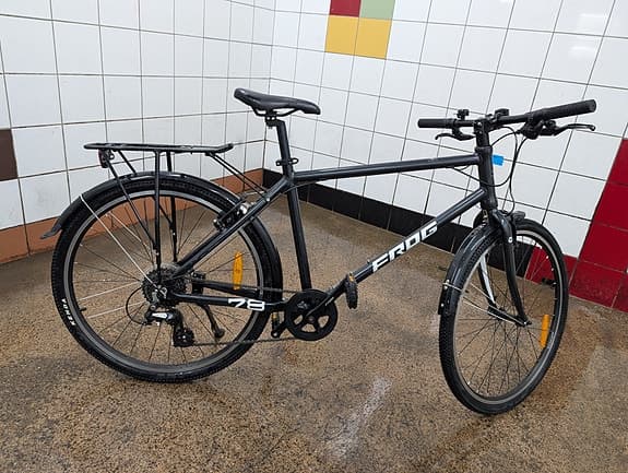 Frog 78 hybridcykel barn 13+ 26" svart