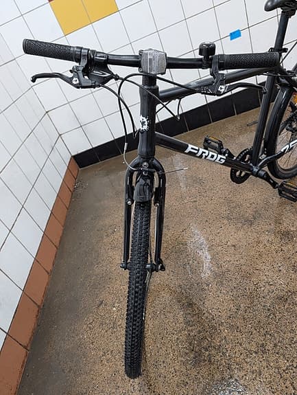 Frog 78 hybridcykel barn 13+ 26" svart