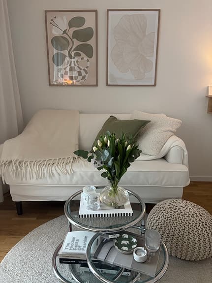 Elegant 2-sitssoffa i tidlös design