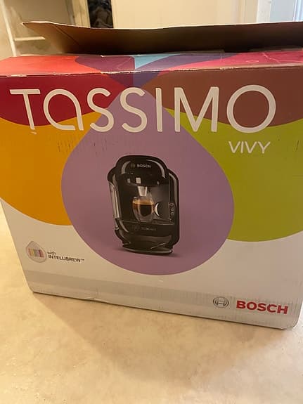 Bosch Tassimo Vivy kapselmaskin svart