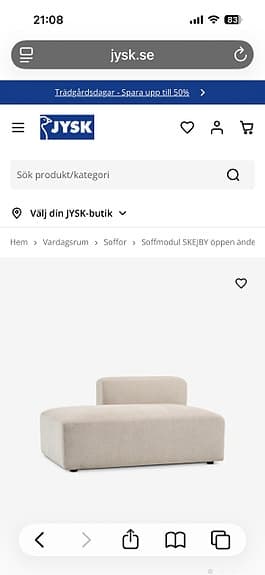 Modulsoffa Skejby