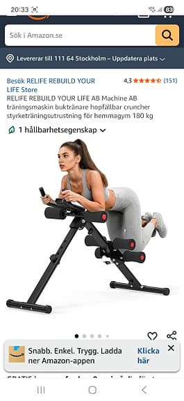 Five minutes Pro träningsmaskin