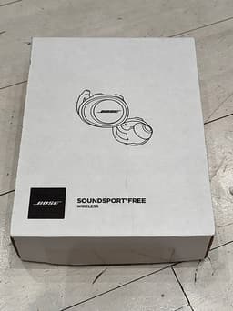Bose SoundSport Free – trådlösa hörlurar (med laddningsetui) (oanvända)