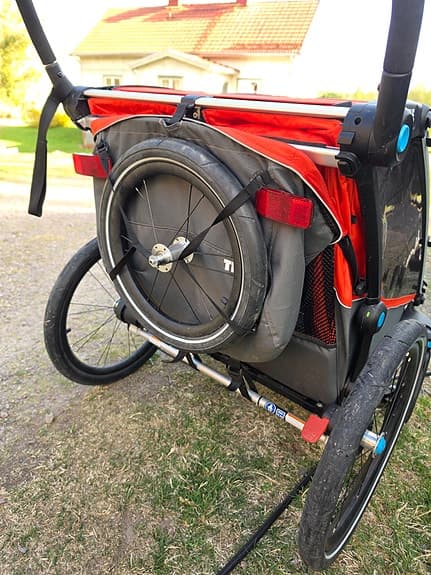 Cykelvagn Thule Chariot Cross 2 inklusive Thule Chariot jog kit