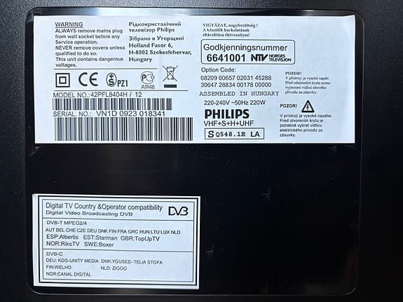 Philips 42" LCD-tv med Ambilight
