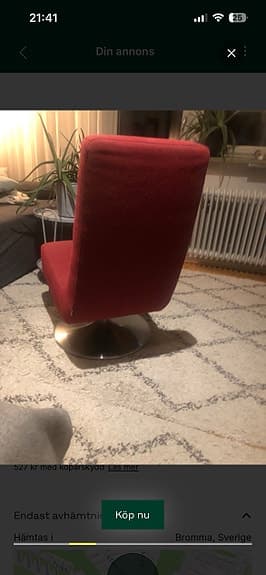 Fåtölj från bellus