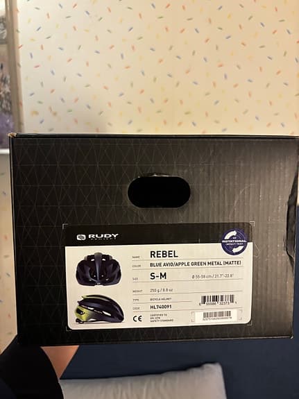 Rudy Rebel cykelhjälm S-M (HELT NY OCH OANVÄND)