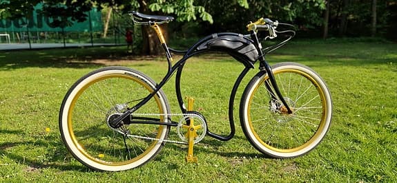 1 of 1 Boardtracker 3-speed Brooks Sturmey France Handmade