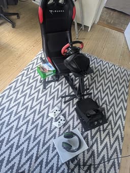 Xbox One S + racingstol+ ratt