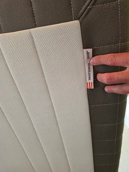 Ikea Skotterud resårbotten 140x200
