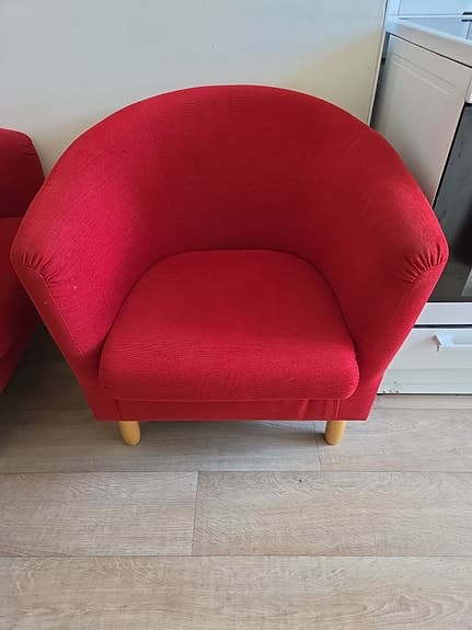 3 st fåtöljer
