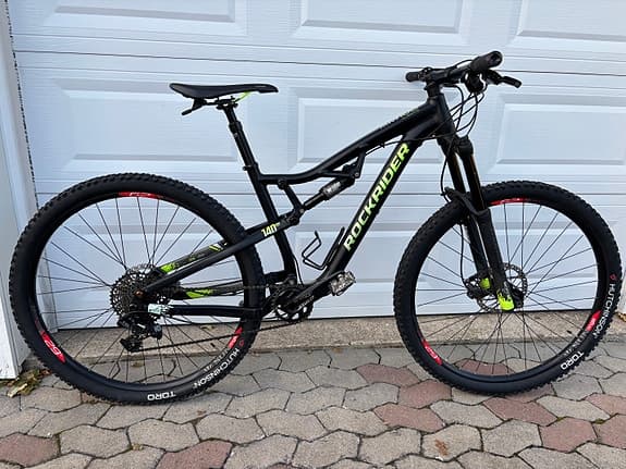 Rockrider AM 100 S heldämpad mountainbike 29" stl M
