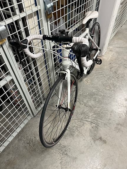 Crescent landsvägscykel 53 cm 28" unisex vit