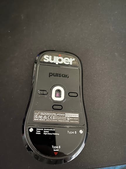 Pulsar X2 Wireless Gamingmus TenZ Signature Edition svart