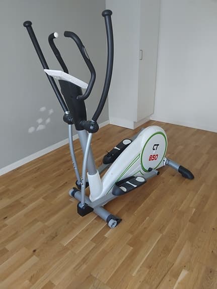 CT 850 crosstrainer vit/grön