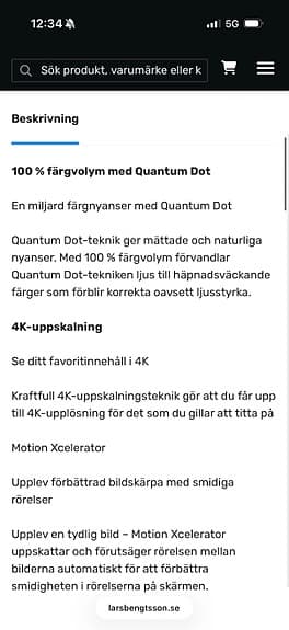 Samsung QLED 65" 4K TV