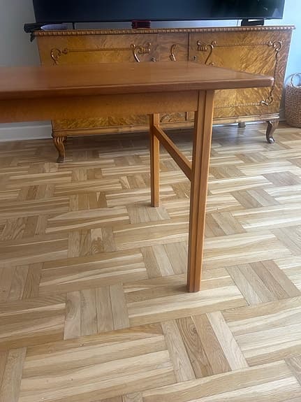 Soffbord i teak