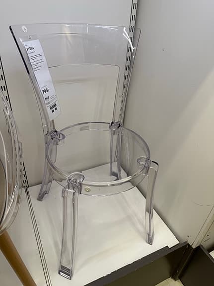 Stol STEIN Transparent X 4 st