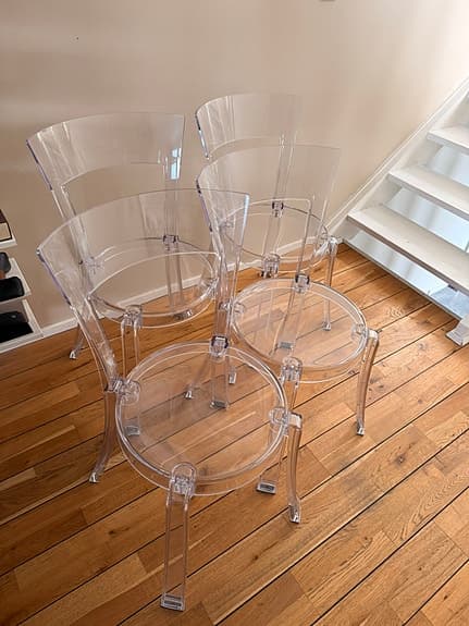 Stol STEIN Transparent X 4 st