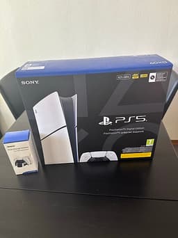 Sony PlayStation 5 Digital Edition spelkonsol vit