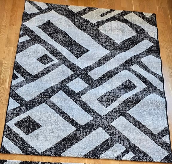 2 st.likadana mattor 135cm.x190cm