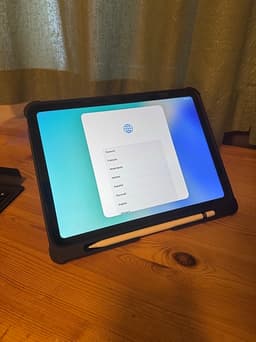 Apple iPad 11 (A16) surfplatta 128 GB WiFi, Med Apple Pen och Fodral