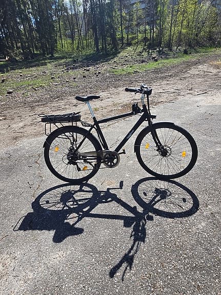 Elcykel HER.  GRAND SAND SVART 28"