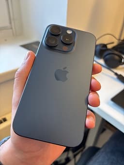 Apple iPhone 15 Pro mobil 128 GB blå