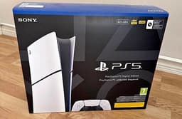 Sony Playstation 5 Digital Edition spelkonsol 825 GB