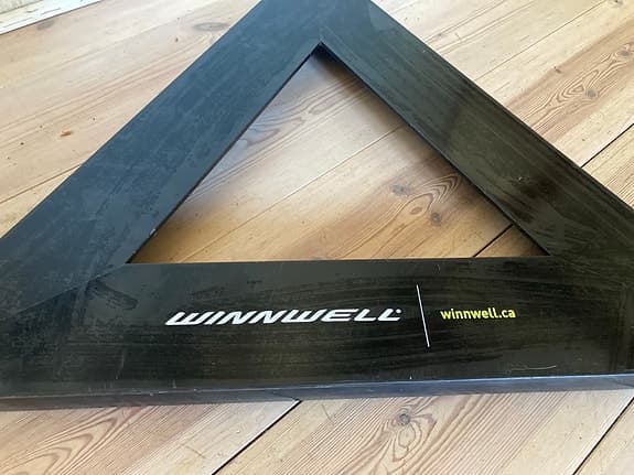 Winnwell triangelformad hockeypassare svart
