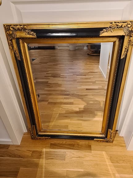 Spegel 70x89cm fasettslipning