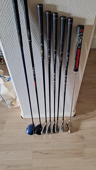 Golfklibbor passande dam