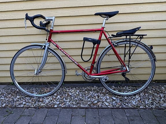 Centurion Helium retro landsvägscykel 56 cm 28" röd