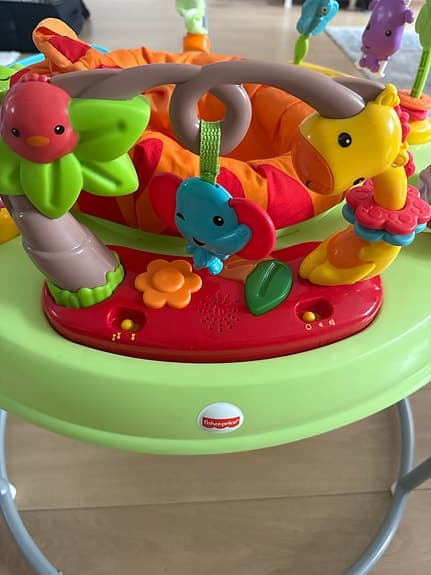 Fisher-Price aktivitetsstol / hoppgunga för bebis