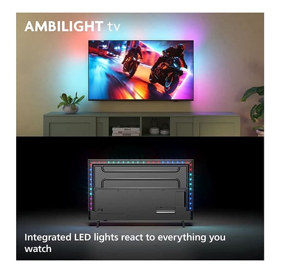 Philips 75" MLED910 Ambilight 4K QD MiniLED TV