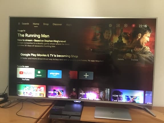 65” smart LED tv med Ambilight från Philips, 4k ultra slim Android TV Quad Core