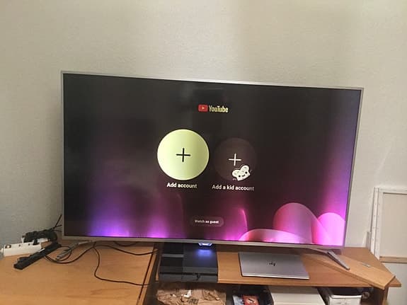 65” smart LED tv med Ambilight från Philips, 4k ultra slim Android TV Quad Core