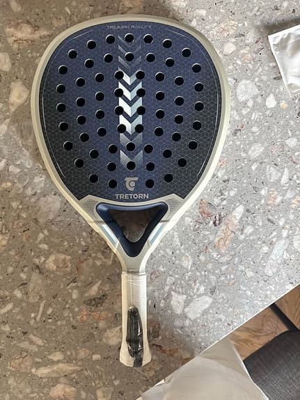 Tretorn padelracket Tecton 3KH blå/vit