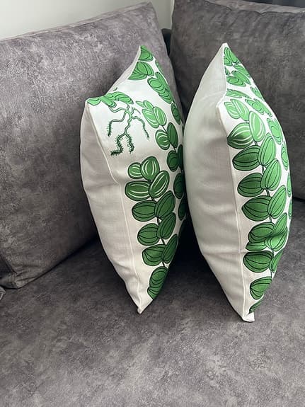 2st Kuddfodral/ Tyg Från Svenskt Tenn/ Josef Frank/ Celotocaulis