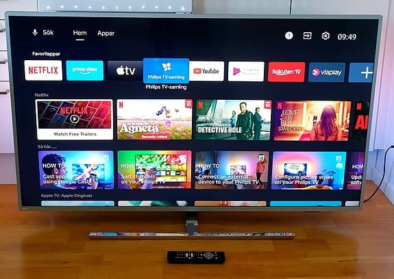 Android "The One" Philips smart tv 58tum 4K med ambilight