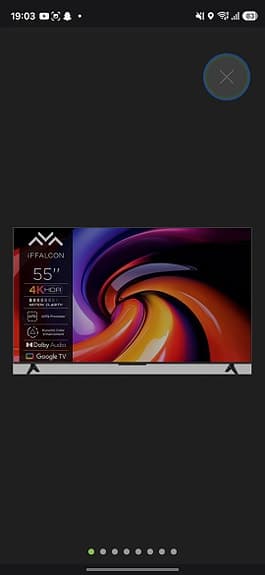 TCL Iffalcon 55" 4K Google TV