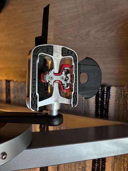 Spyder-bike motionscykel spinningcykel grå
