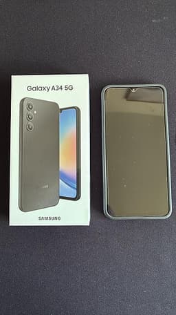 Samsung Galaxy A34 5G -  128 GB svart