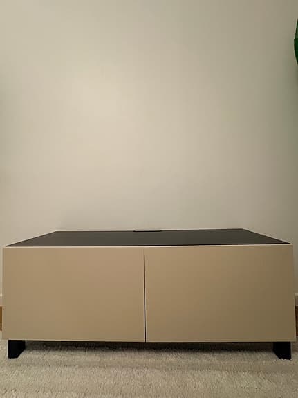 Tv Bänk Svartbrun