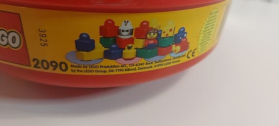 Vintage LEGO Duplo 2090 Rattle 1995 – Babyleksak med figurer & klossar