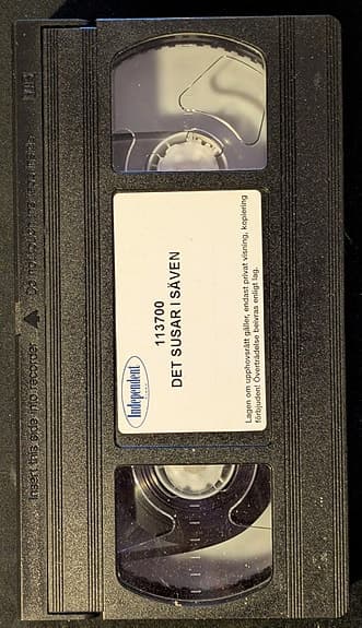 📼 Nostalgi! Det susar i säven (VHS) – Svenskt tal