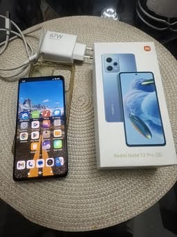 Xiaomi Redmi note 12 pro. 128 mb. 5G. Mycket fint skick. Komplett med laddare